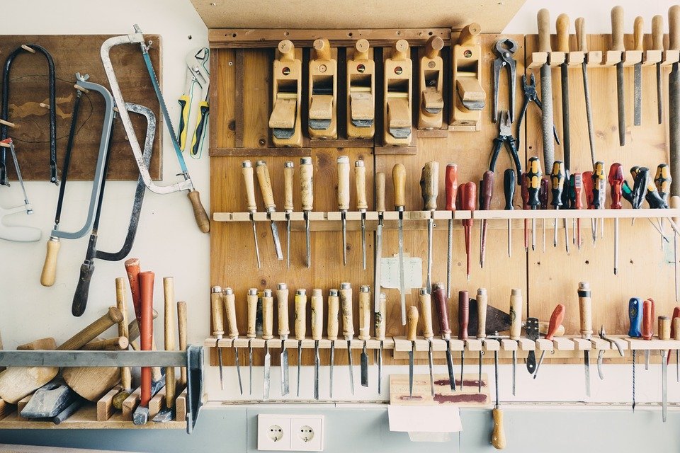 workshop tools and equipment